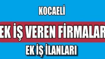 Kocaelide Evlere Ek İş Veren Firmalar