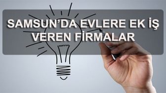 Samsun’da Evde Ek İş Yaparak Para Kazanmak
