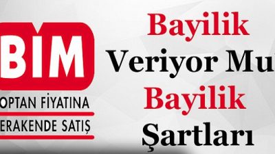 BİM Bayilik Şartları Nelerdir