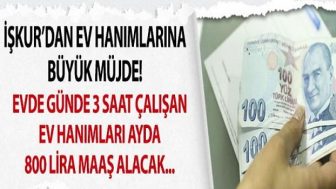 İşkur Evlere Ne Zaman İş Verecek