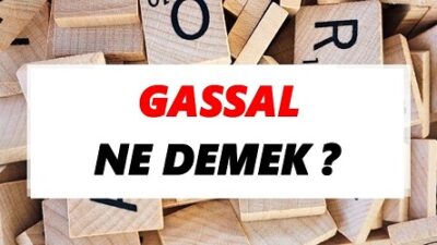 Gassal Nedir Gassal Maaşları Gassal Nasıl Olunur