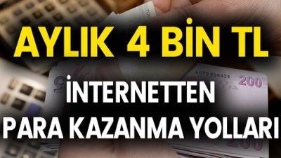 İnternetten Para Kazanmanın Yolu
